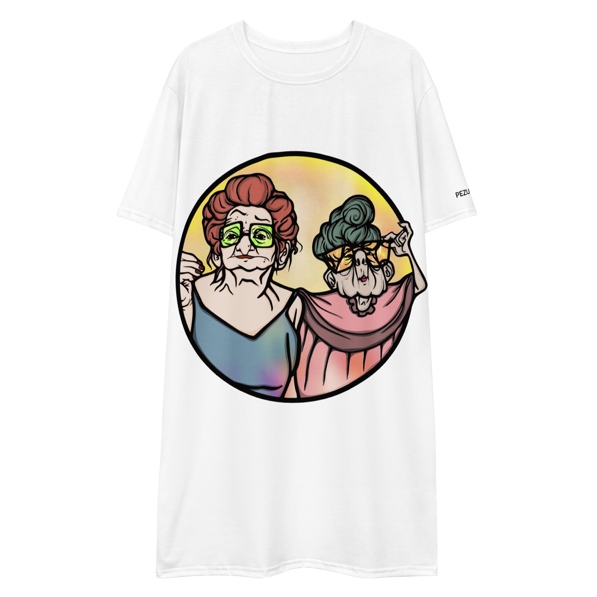 Oversized T-Shirt Dress - Grannies I