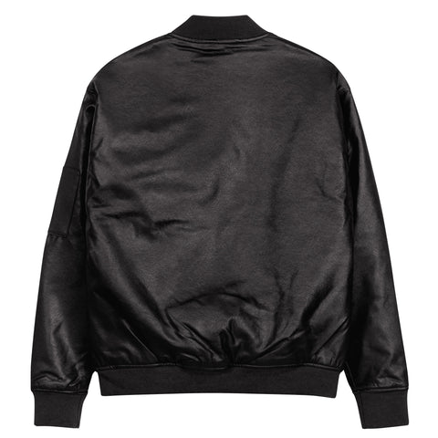Leather Bomber Jacket - PEZUNA III