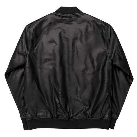 Leather Bomber Jacket - PEZUNA III