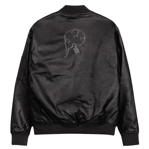 Leather Bomber Jacket - PEZUNA I