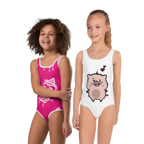 Kids One-Piece Swimsuits