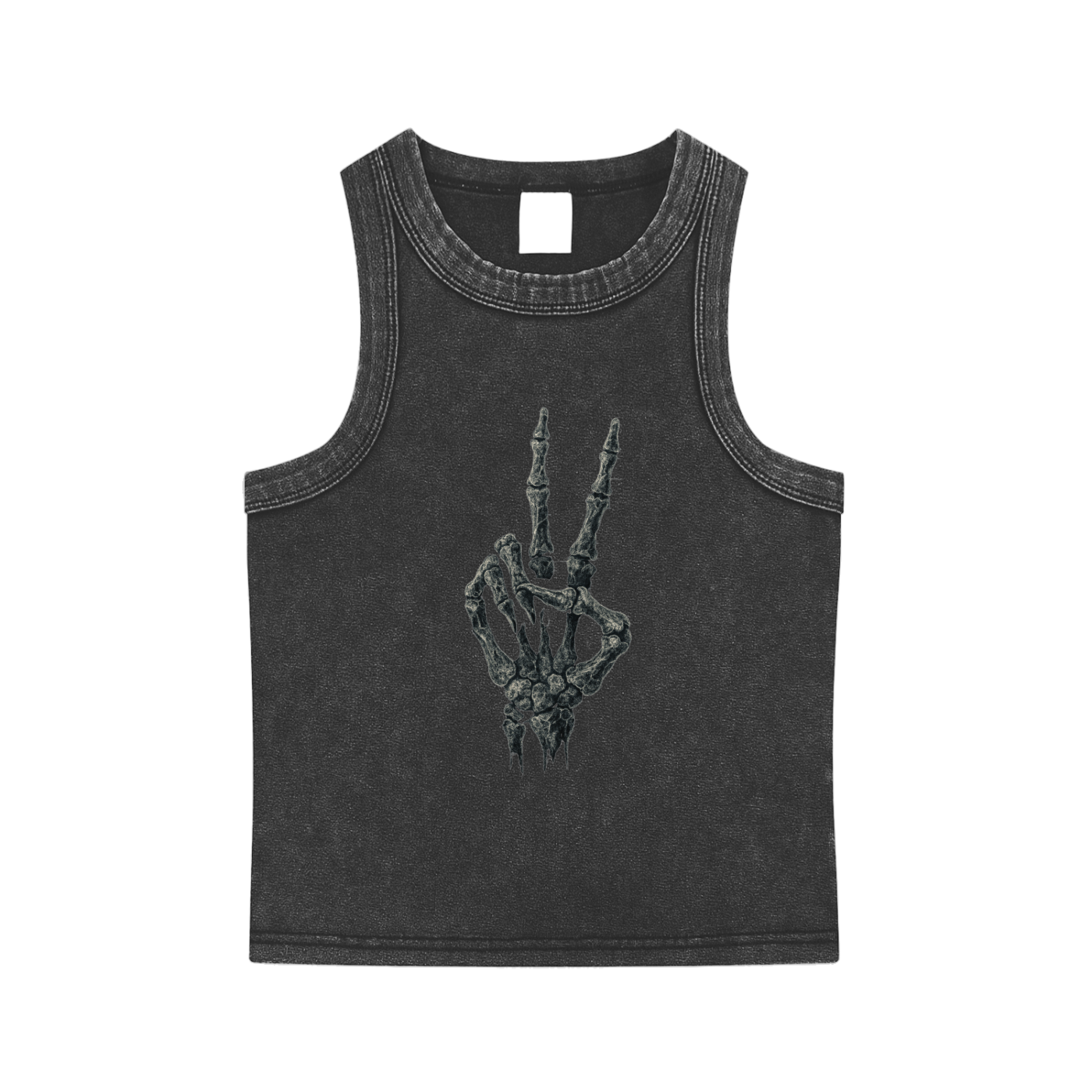 Snow Washed Tank Top - X-Peace