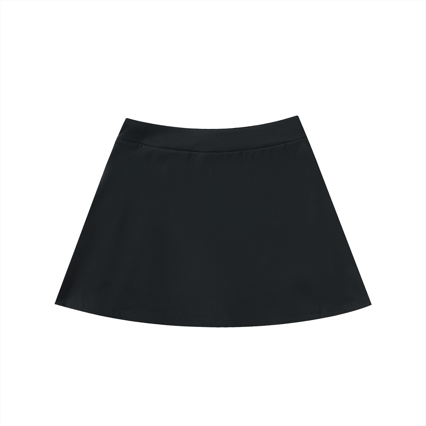 High-Waist Pocketed A-Line Skirt - Shear