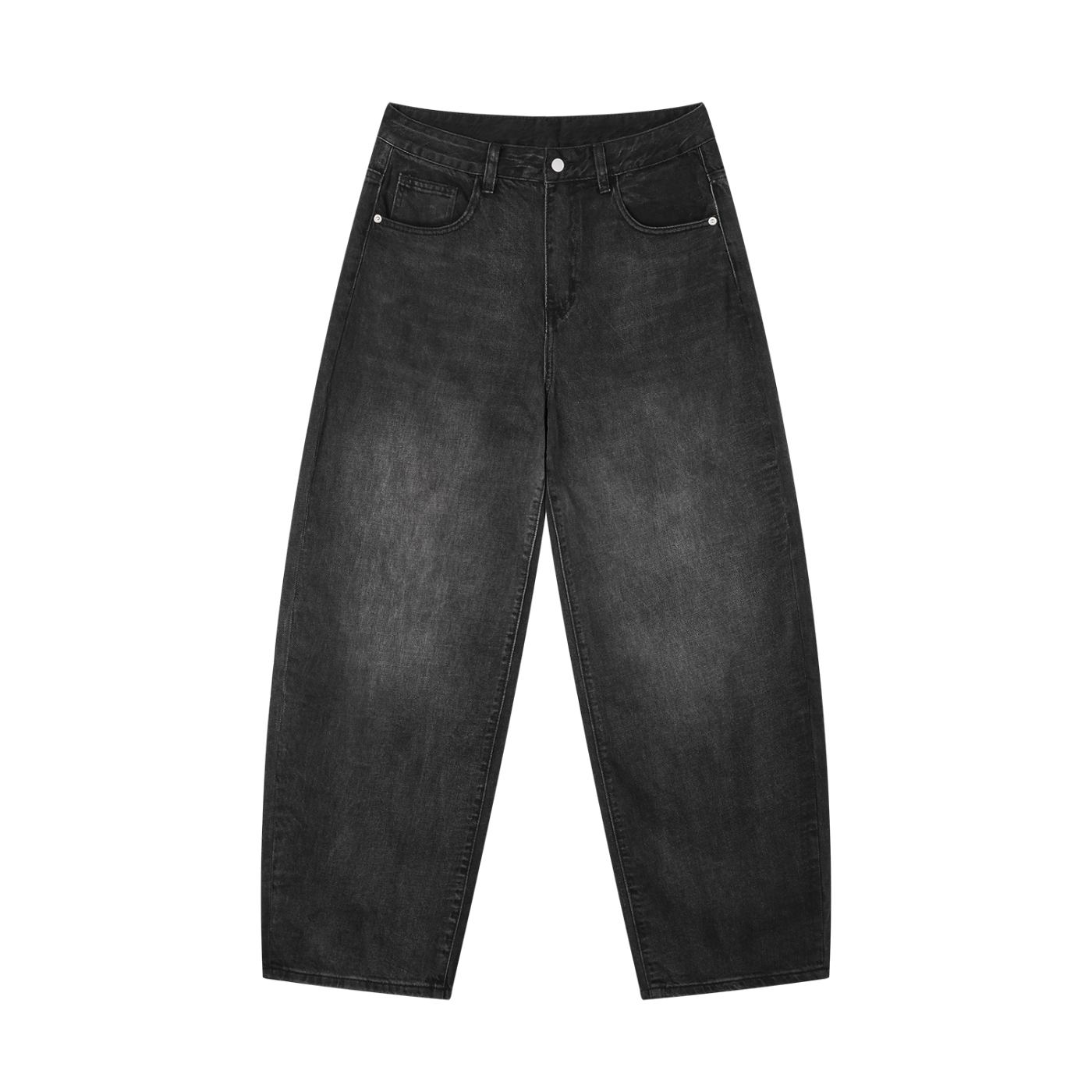 Sunfade Vintage Wash Barrel Leg Jeans - Bleachborn