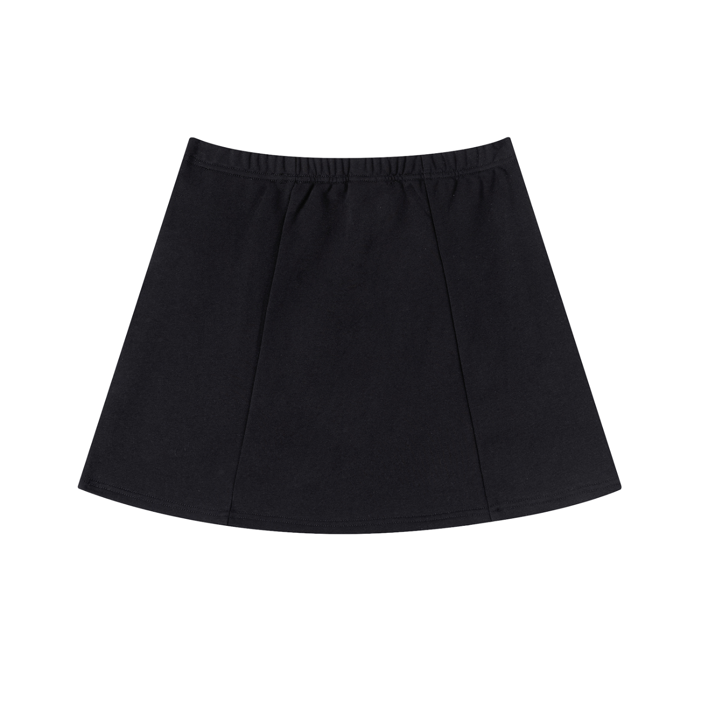 Contrast Side Stripe Slit Skirt - Ruled Out