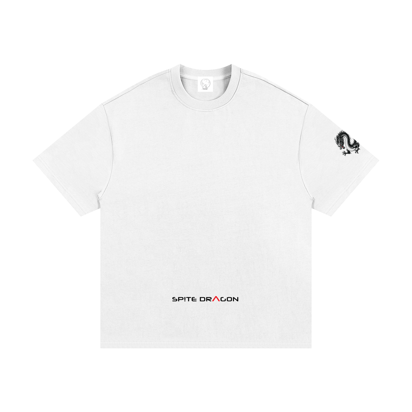 Essential Heavyweight Cotton T-Shirt - Spite Dragon