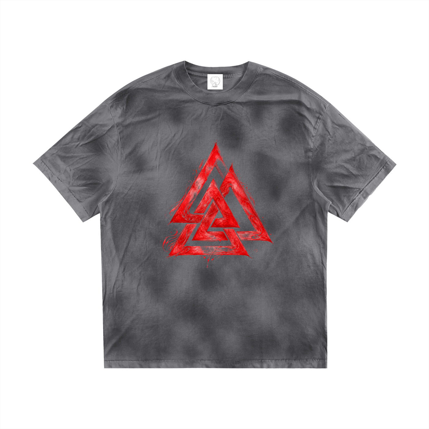 Dirty Washed Loose T-Shirt - Valkara