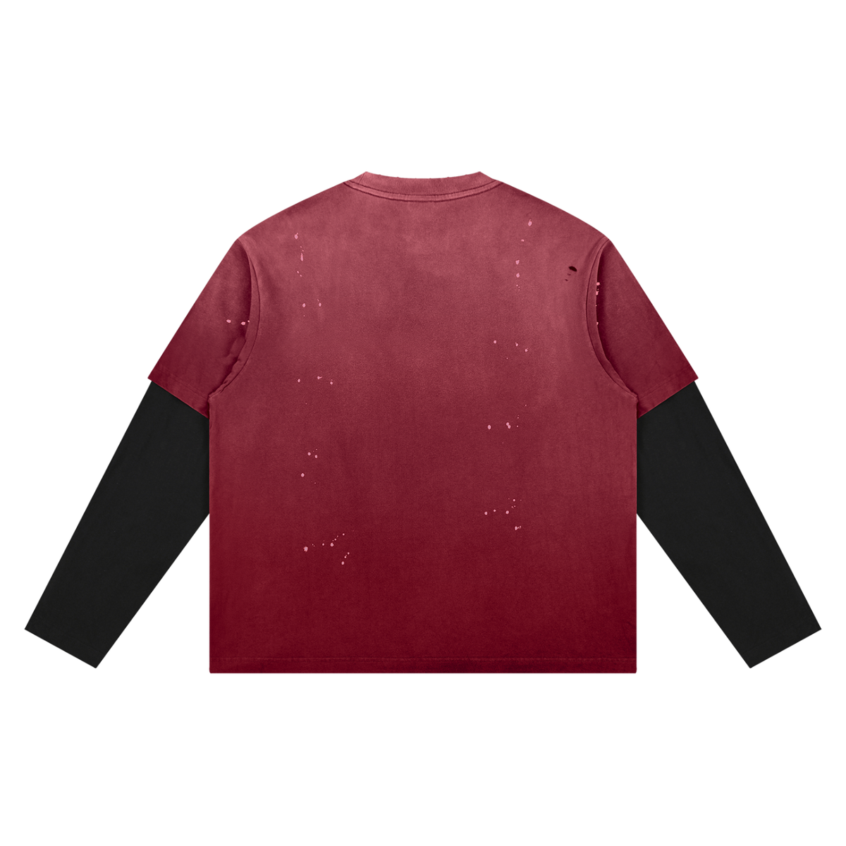 Vintage Wash Distressed Layer T-Shirt - Mourning Crawl