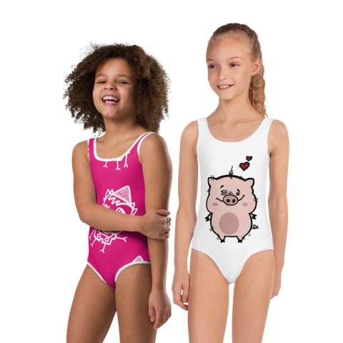 Kids One-Piece Swimsuits