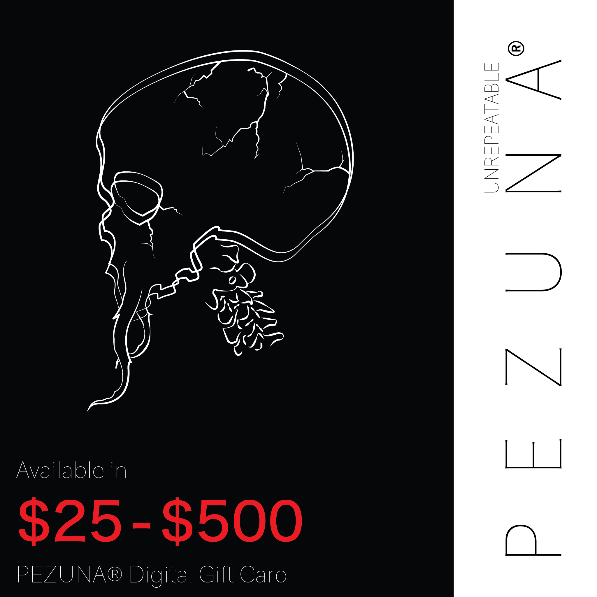 PEZUNA® Digital Gift Card - The Perfect Gift