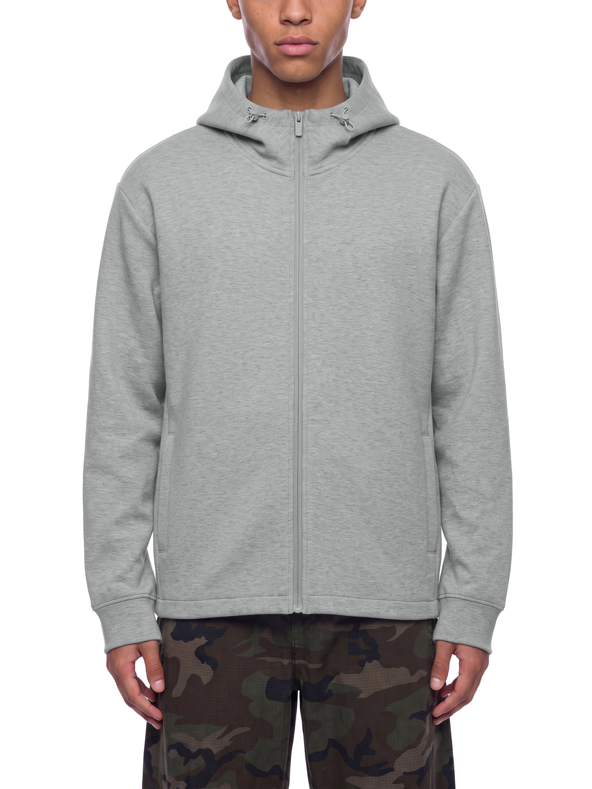 Regular Fit Full Zip Hoodie - Default