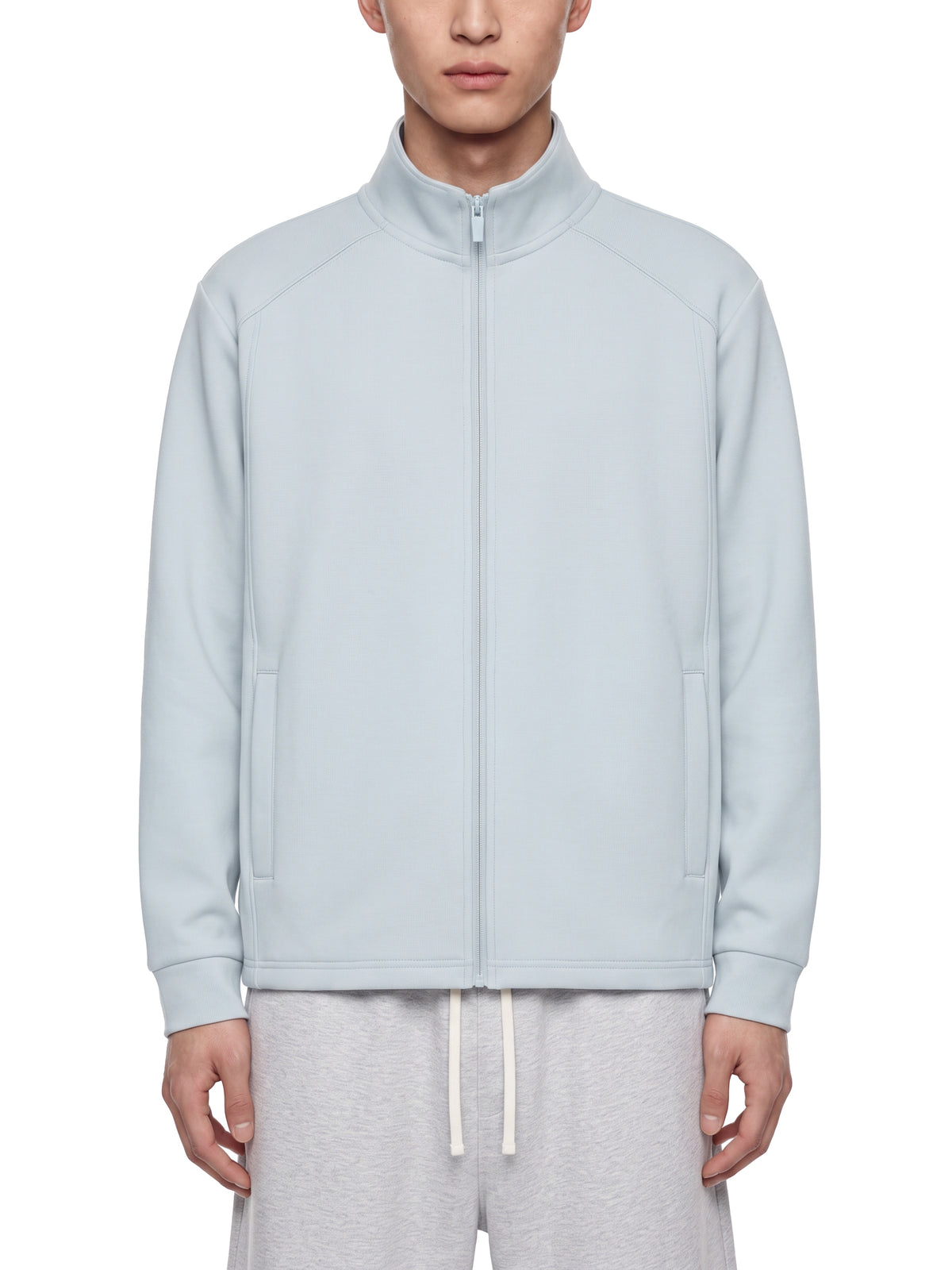 Stand Collar Track Jacket - False Start