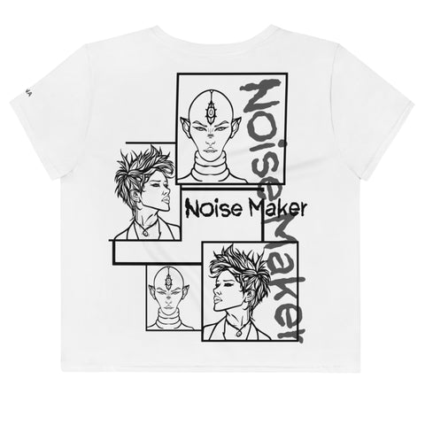 Cropped Tee - Noise Maker I