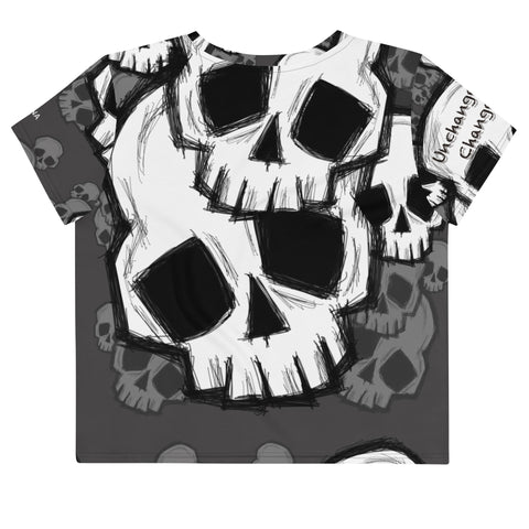 Cropped Tee - Skull XVII