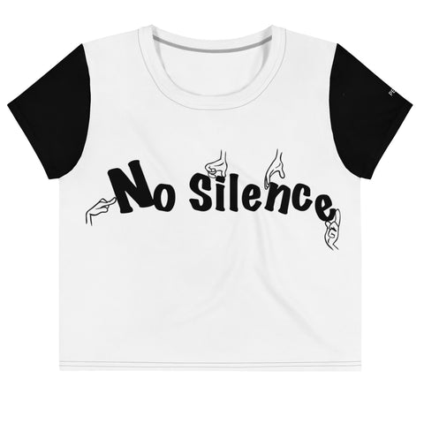 Cropped Tee - No Silence I