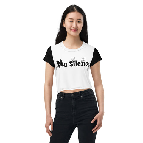 Cropped Tee - No Silence I