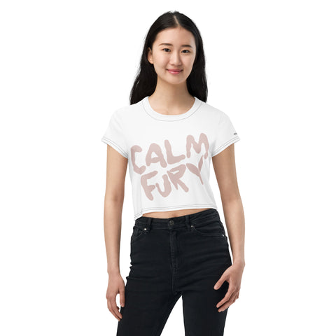 Cropped Tee - Calm Fury I