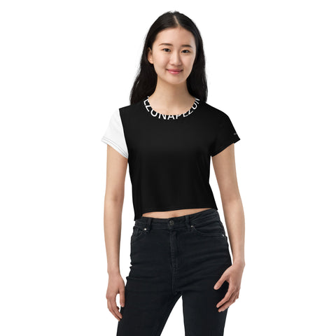 Cropped Tee - Daring Caution I