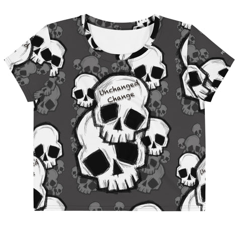 Cropped Tee - Skull XVII