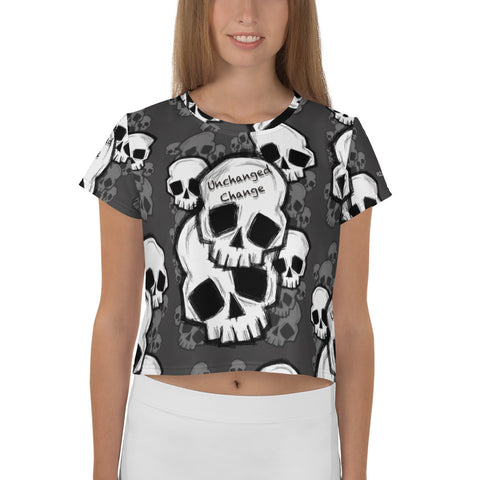 Cropped Tee - Skull XVII