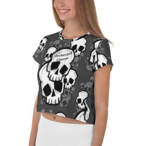 Cropped Tee - Skull XVII