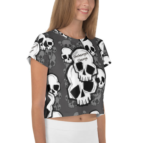 Cropped Tee - Skull XVII