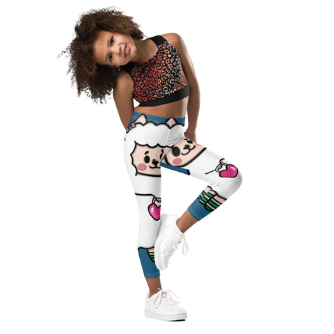 Kids Leggings - Llama I