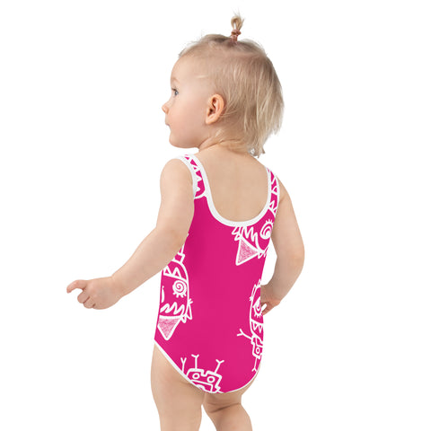 Kids One-Piece Swimsuit - Cutie III