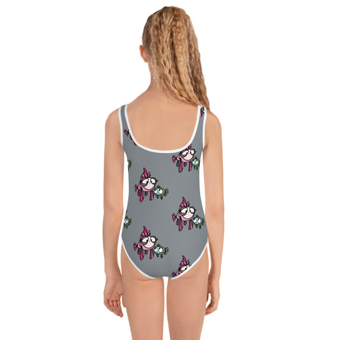 Kids One-Piece Swimsuit - Aqua II