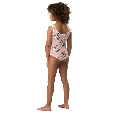 Kids One-Piece Swimsuit - Unicorn II