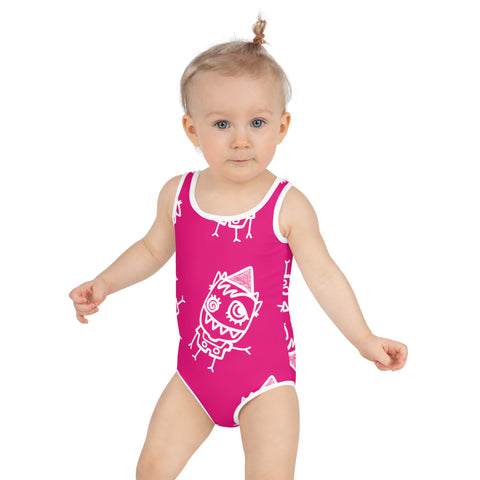 Kids One-Piece Swimsuit - Cutie III