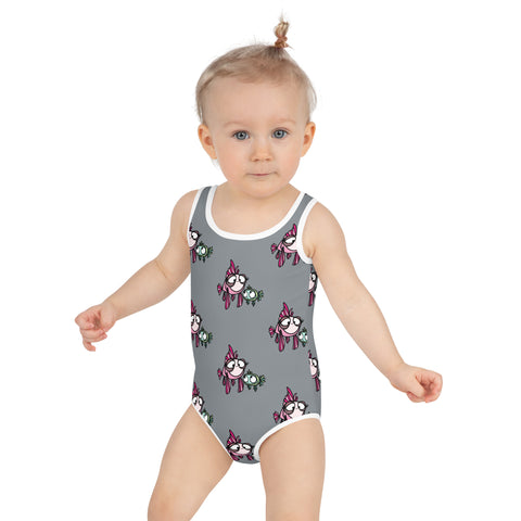 Kids One-Piece Swimsuit - Aqua II