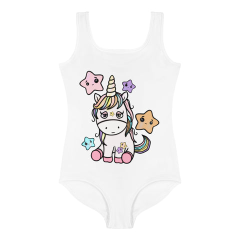 Kids One-Piece Swimsuit - Unicorn I