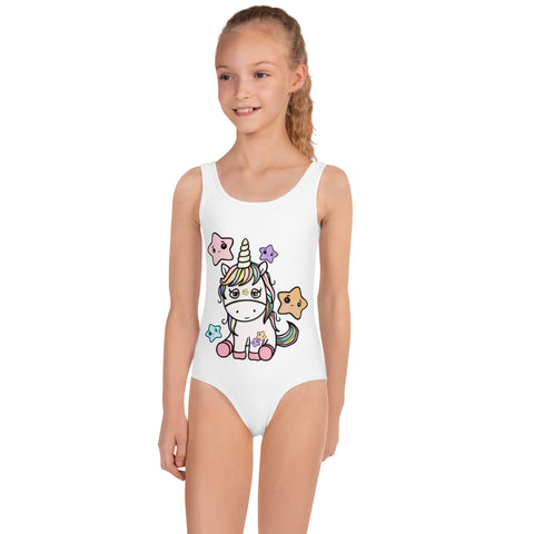 Kids One-Piece Swimsuit - Unicorn I