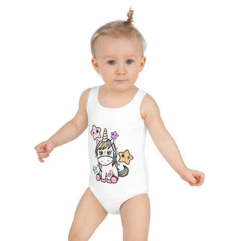 Kids One-Piece Swimsuit - Unicorn I