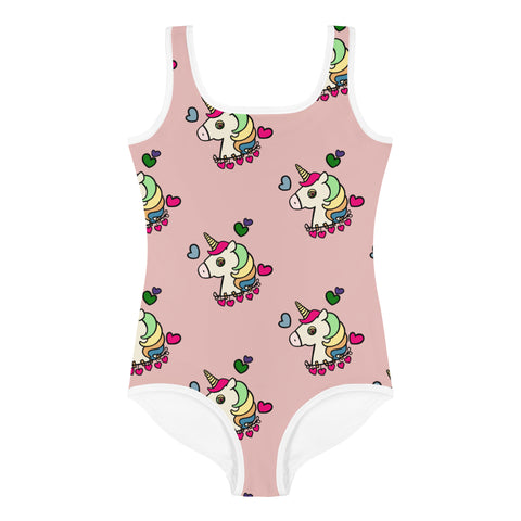 Kids One-Piece Swimsuit - Unicorn II