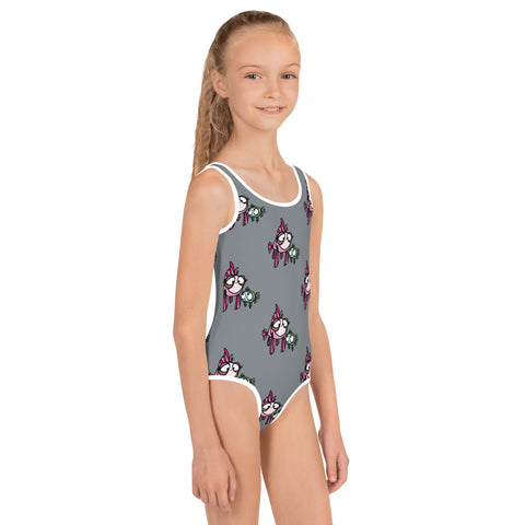 Kids One-Piece Swimsuit - Aqua II