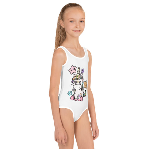 Kids One-Piece Swimsuit - Unicorn I