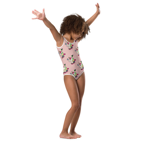 Kids One-Piece Swimsuit - Unicorn II