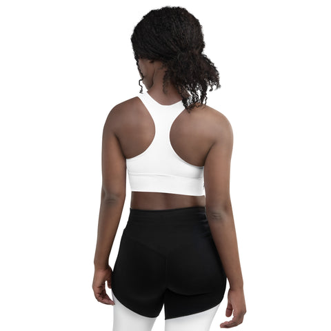 Longline Sports Bra - Girl Power X