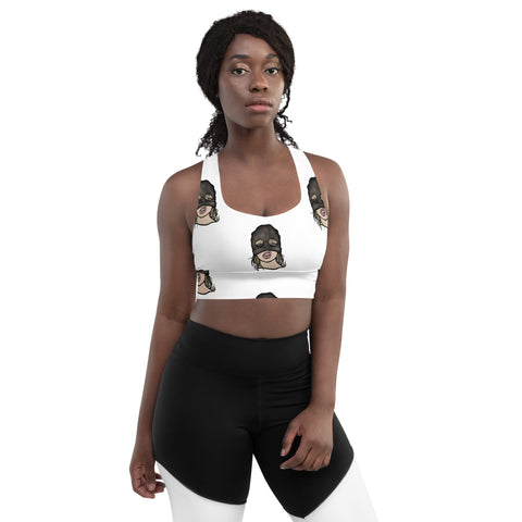 Longline Sports Bra - Girl Power X