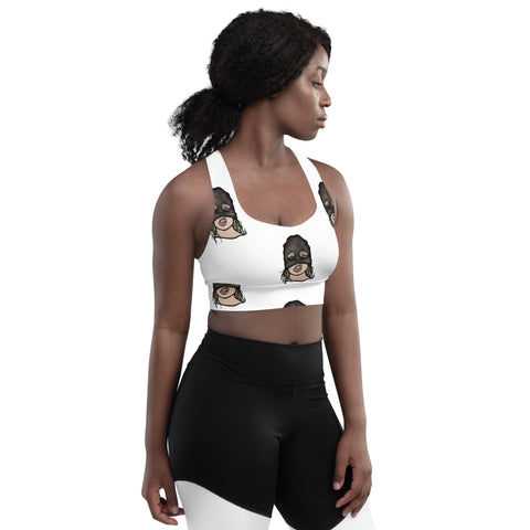 Longline Sports Bra - Girl Power X