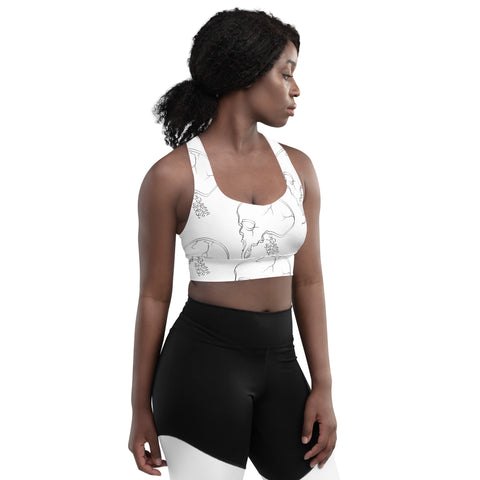 Longline Sports Bra - PEZUNA I