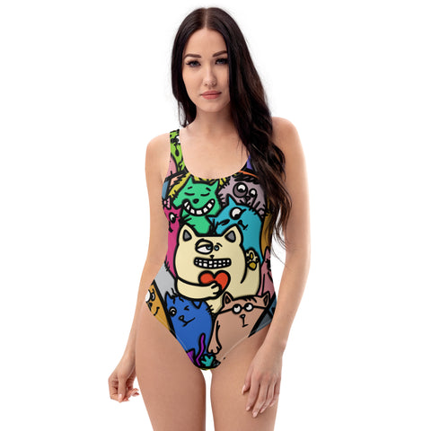 One-Piece Swimsuit - Kitty III