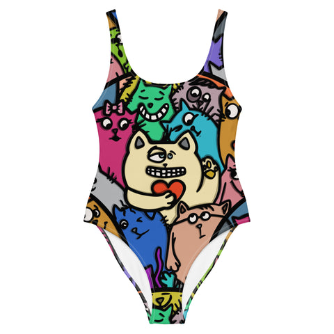 One-Piece Swimsuit - Kitty III