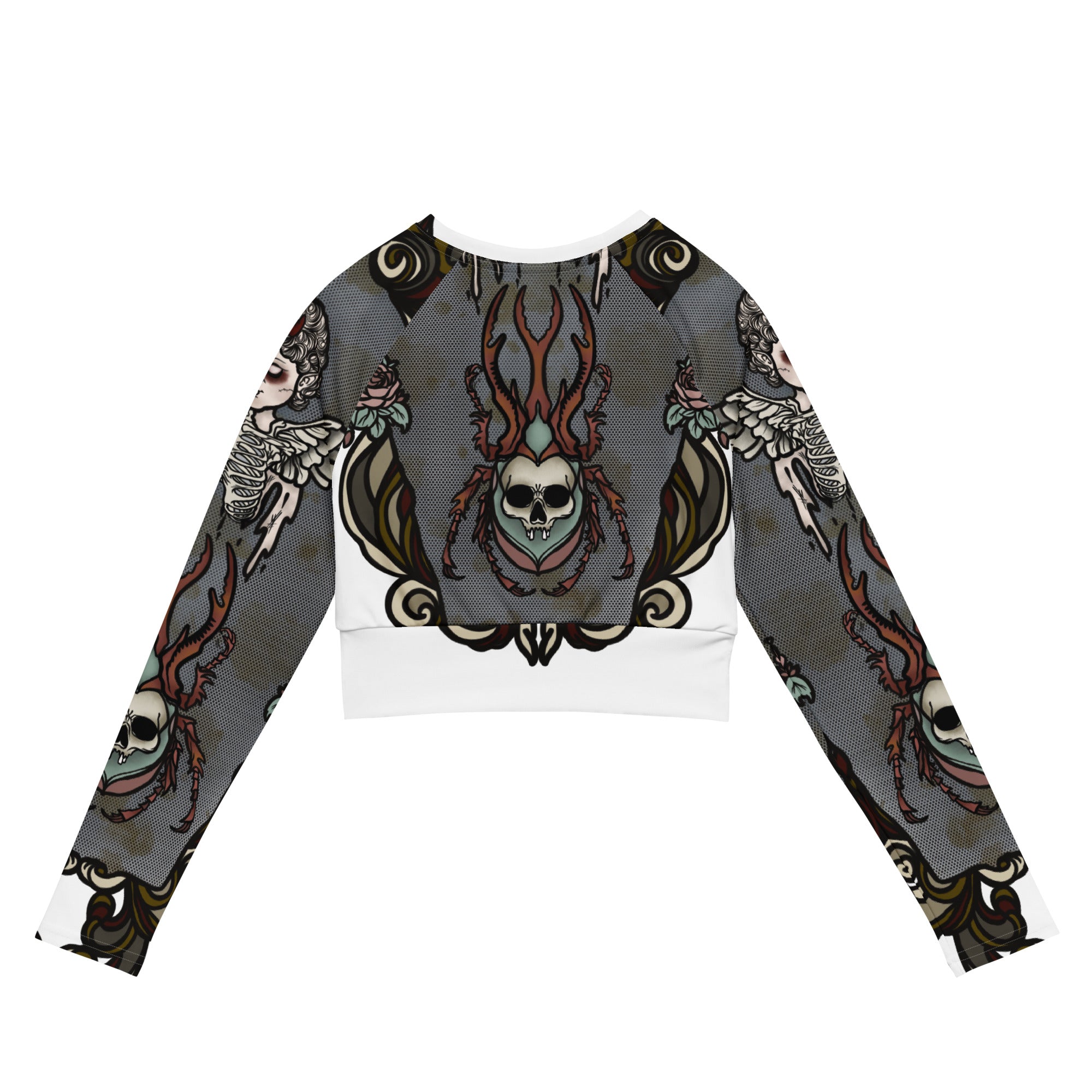 Long Sleeve Crop Top - Angel II