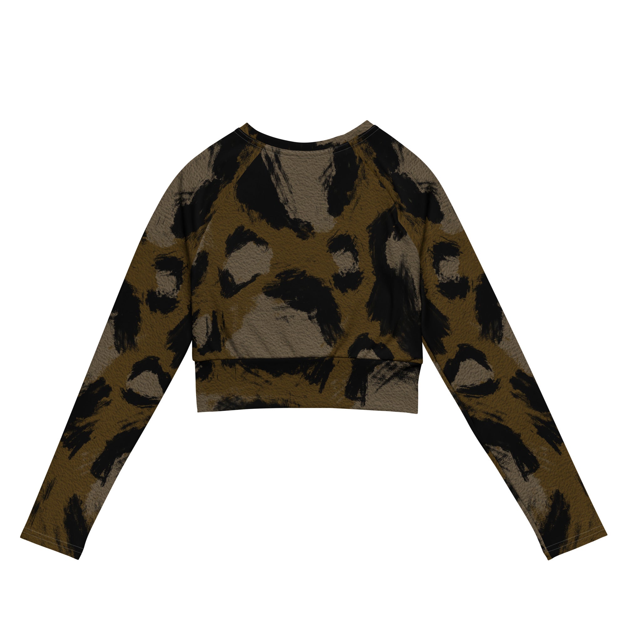 Long Sleeve Crop Top - Symbolism VIII