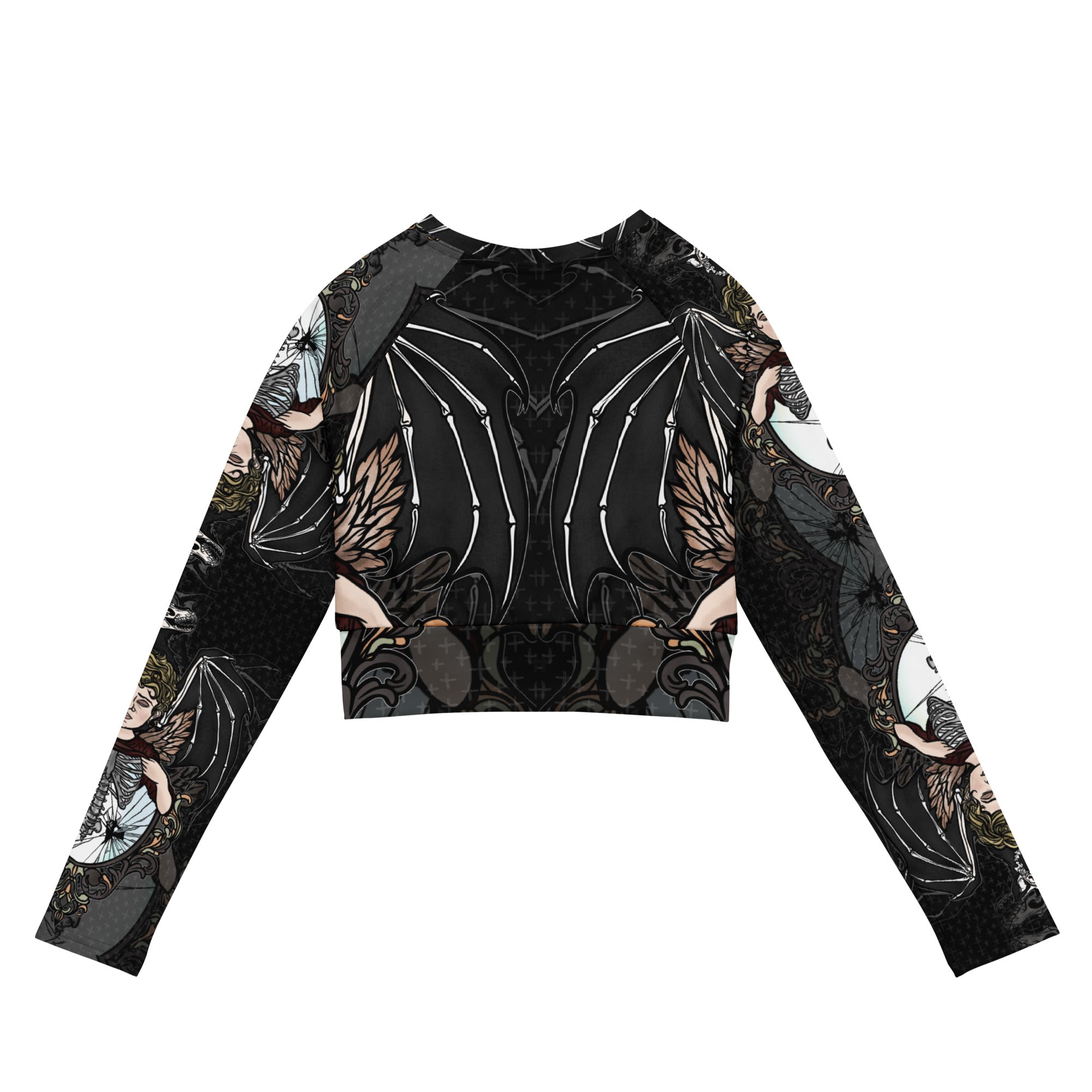 Long Sleeve Crop Top - Angel V