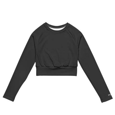 Long Sleeve Crop Tops - Eclipse I