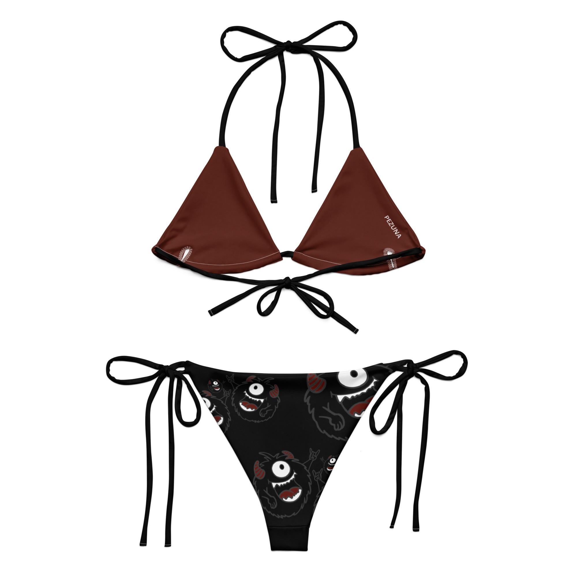 String Bikini - Happy Monster V
